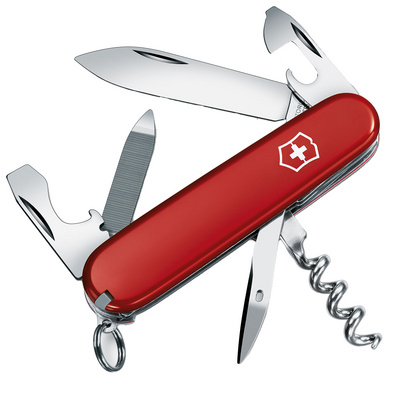 Victorinox Sportsman Zakmes (Maat One Size, Rood)