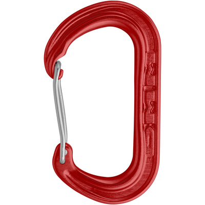 DMM XSRE Wire Karabiner (Maat One Size, Rood)