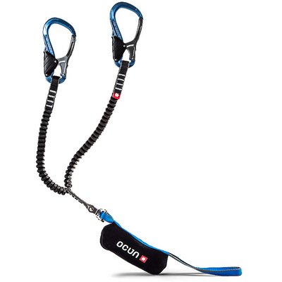 Ocun Captur Pro Swivel Klettersteigset (Maat One Size, Blauw)