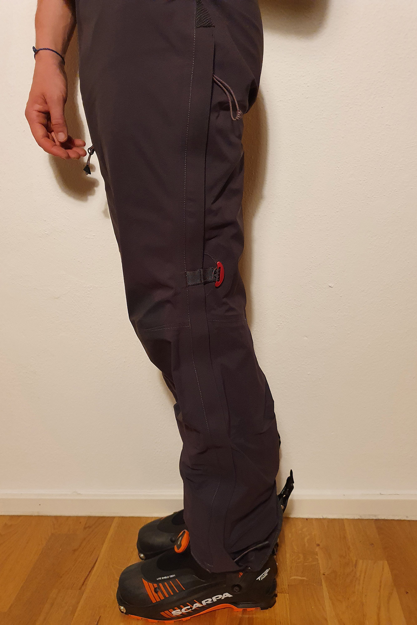 Klättermusen Andvare Hose Seitenansicht