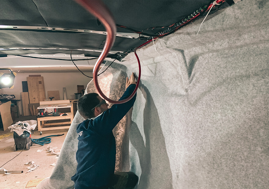 Auch bei der Innenverkleidung, welche für Gemütlichkeit im Van sorgt, gibt es unterschiedliche Möglichkeiten.