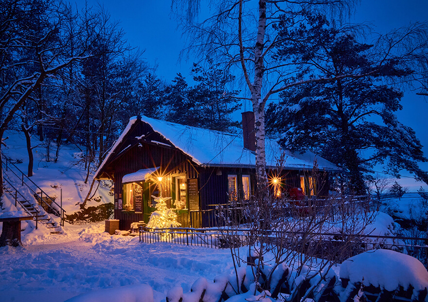 Einfach urig, das Hüttchen am Papststein