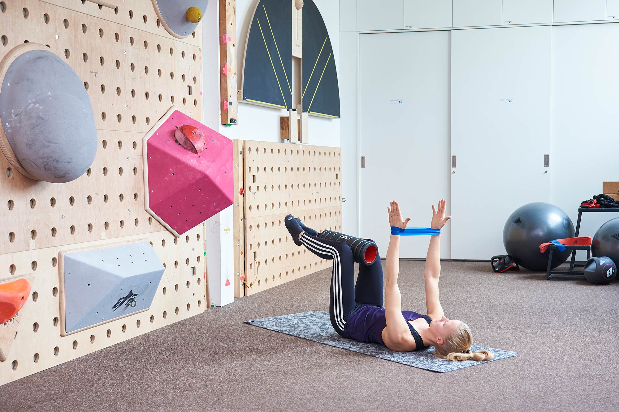 ACT Übung mit Faszienrolle