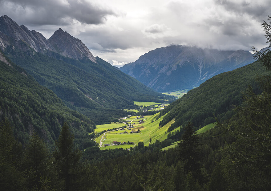 Ziel der Bergzeit Alpenüberquerung ist Sterzing, das man am unteren Ende des Pfitschtals (Foto) erreicht.