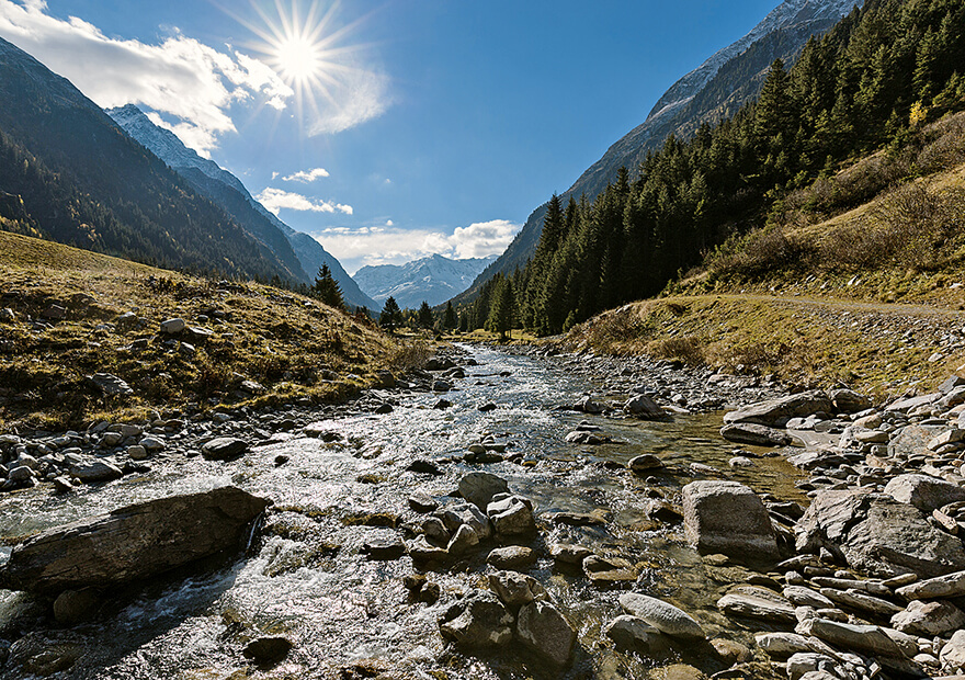 Sonne, blauer Himmel und die rauschende Pitze – was will man mehr?