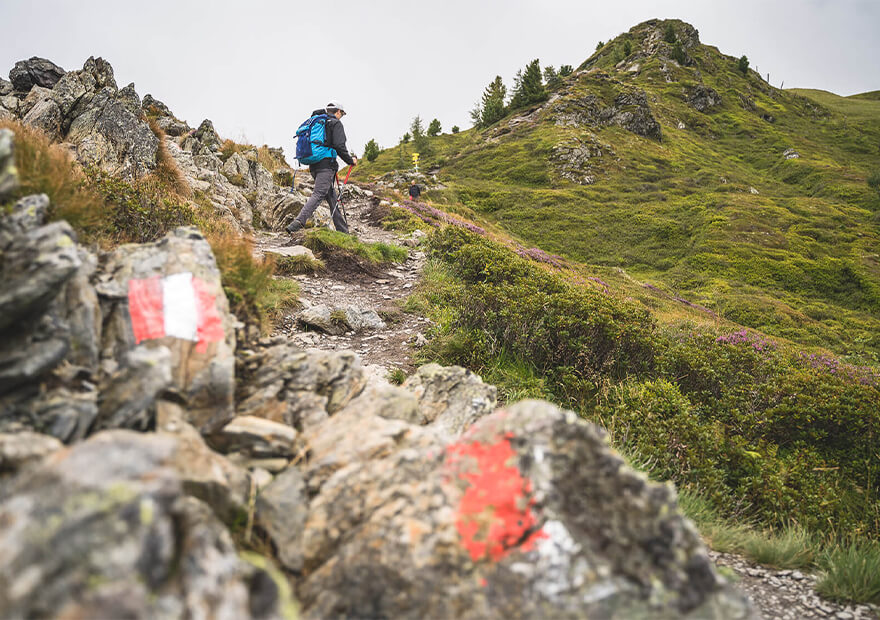 Auf der Bergzeit Route wanderst Du in nur sechs Tagen über den Alpenhauptkamm.