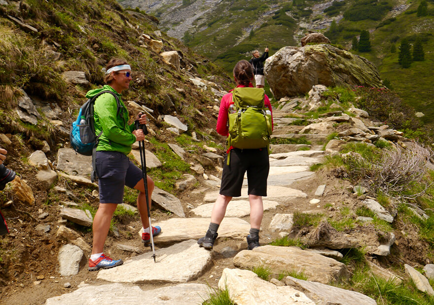 Auf der Route Tegernsee - Sterzing fühlen sich auch weniger geübte Wanderer wohl.