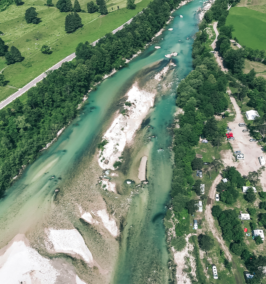 In ausgewiesenen Naturschutzgebieten darf nicht übernachtet werden.
