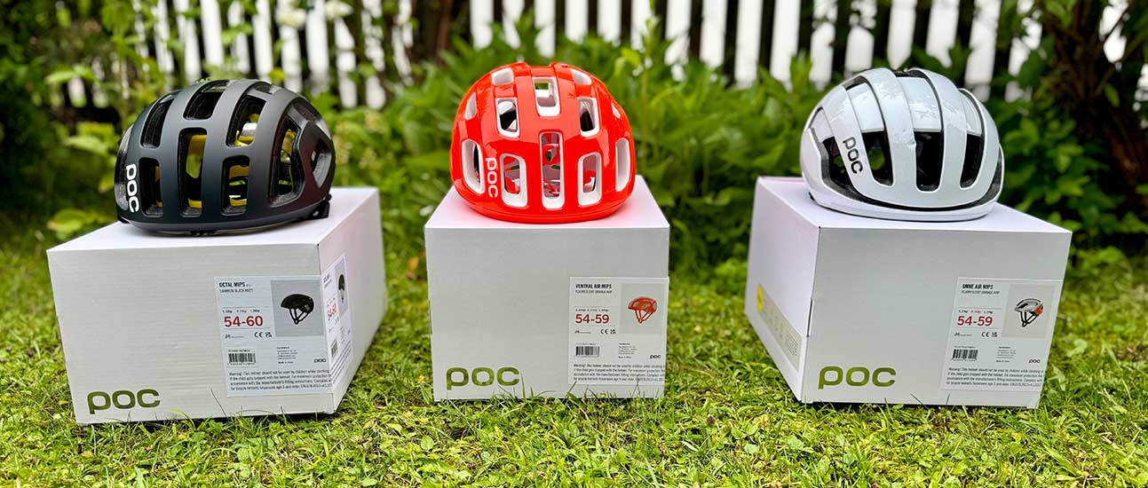 Im Test: Drei POC Fahrradhelme im Vergleich | Bergzeit Magazin