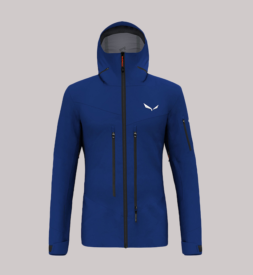 ... hat sich die hochalpine Gore-Tex Jacke