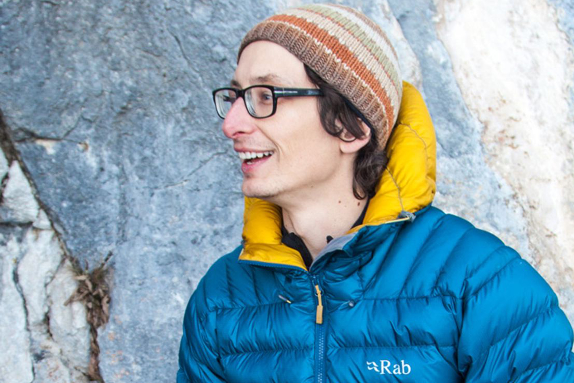 Vertrauen in den Partner ist beim Klettern elementar. Für Stefan ist Klettern der perfekte Pärchen-Sport.