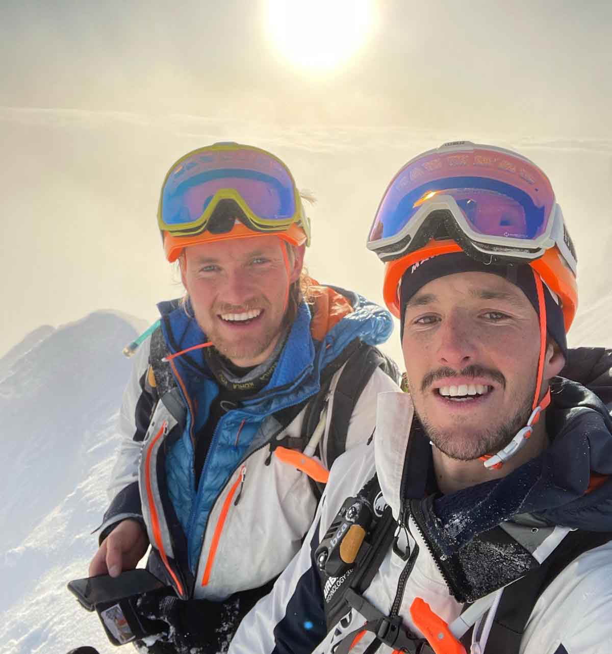 Matthias (l.) und Jakob Weger zu Gast im Bergzeit Podcast