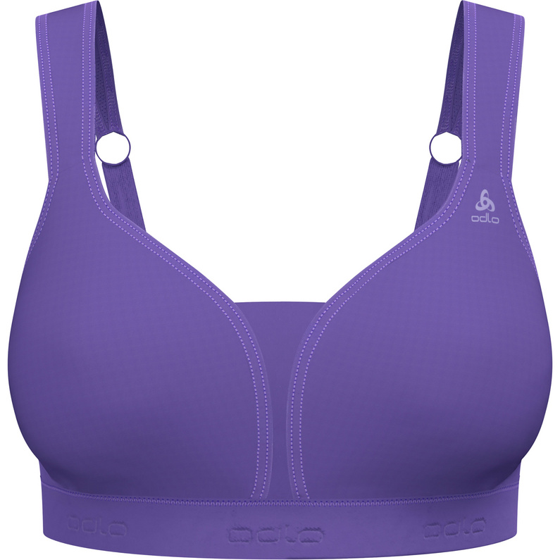 Odlo Padded High Sport-BH Dames - Cup D - zwart