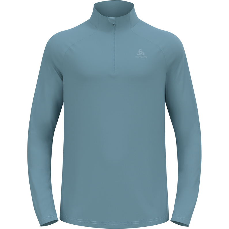 Odlo Maglia Tecnica Uomo Essentials - Mezza Zip Traspirante Per Sport