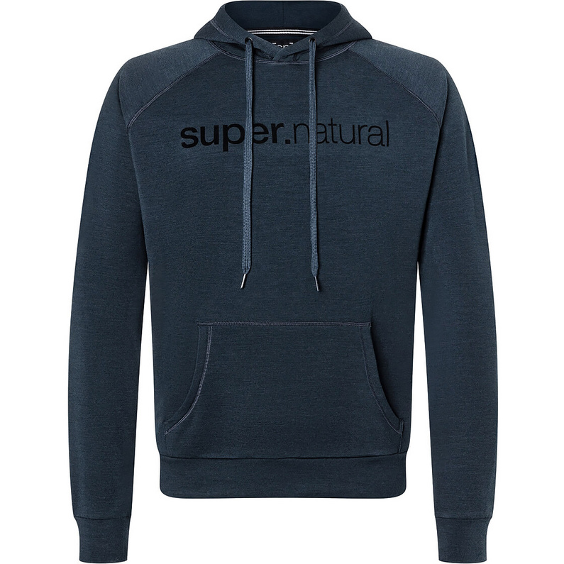 Super.natural Herren Hoodie - Everyday Jacke 50% Polyester 50% Merinowolle