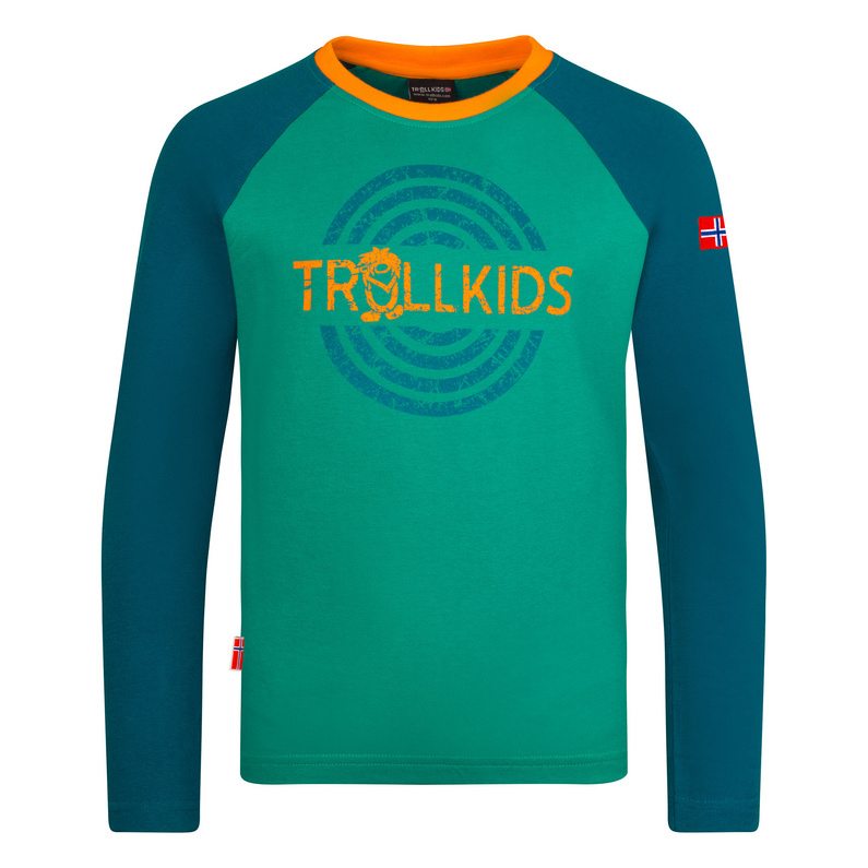Trollkids Bergen Longsleeve - Schnelltrocknend & Bequem | Für Aktive Kids