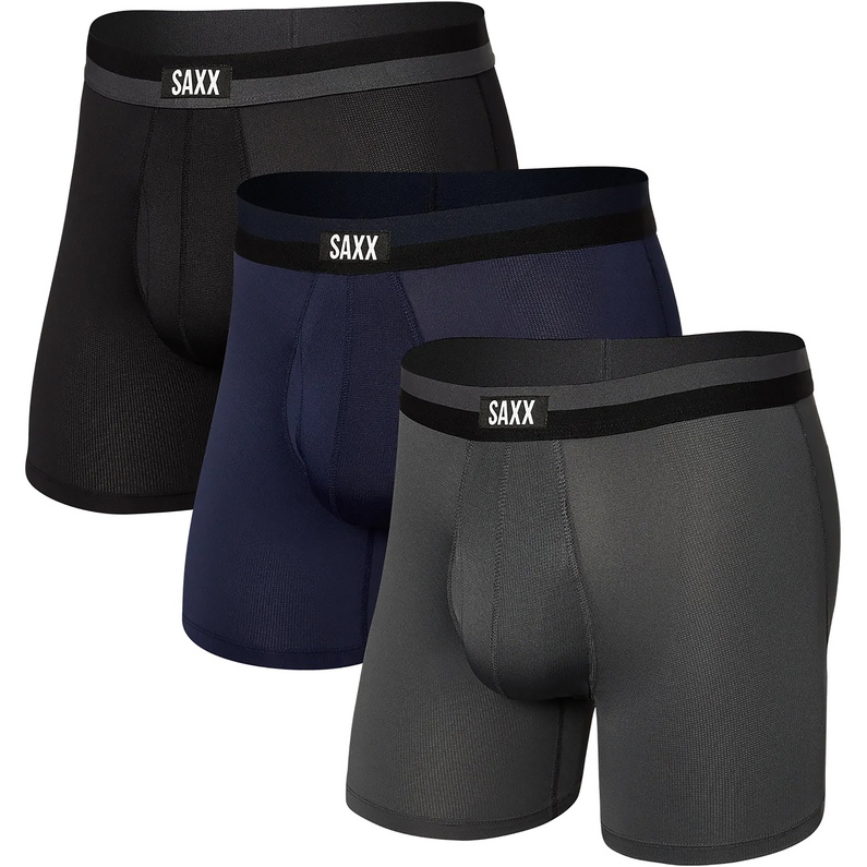 Saxx Underwear Herren Sport Mesh 3er Pack Unterhosen Archiviertes
