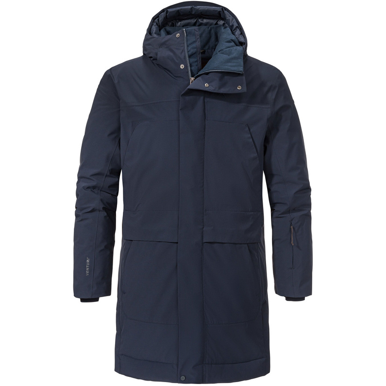SCHÖFFEL Herren Winterparka Crivat 2L Hoodie Isoliert Dunkelgrün