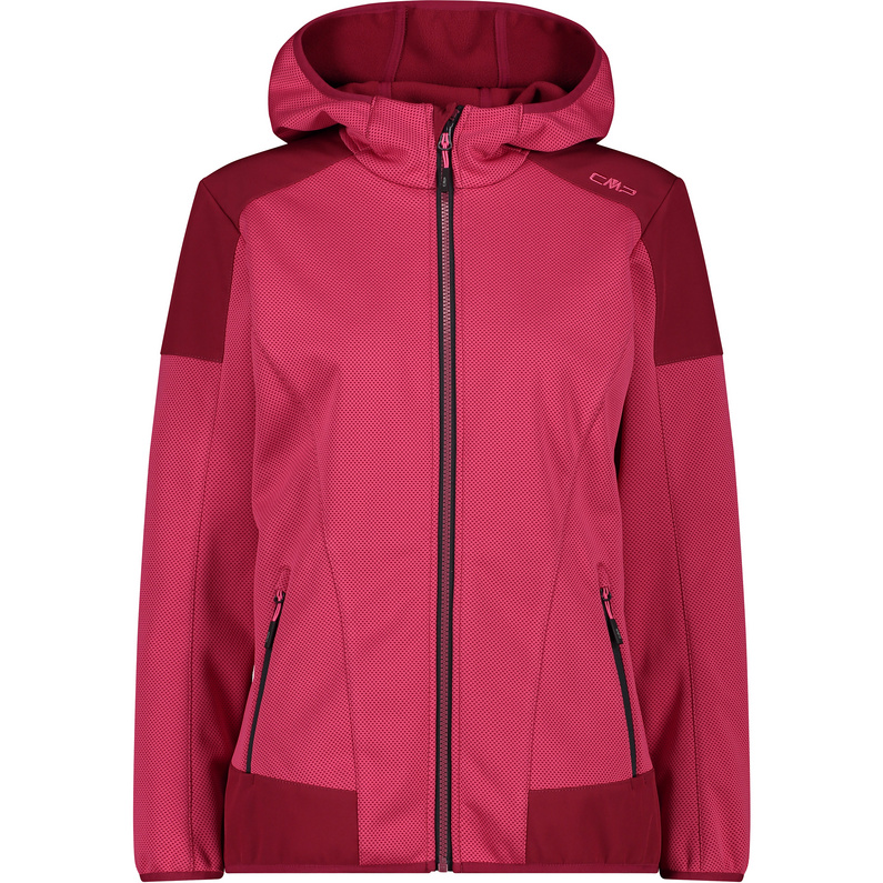 CMP Damen Hoodie Jacke In Agave Farbe - Outdoor Kapuzenjacke Für Wandern