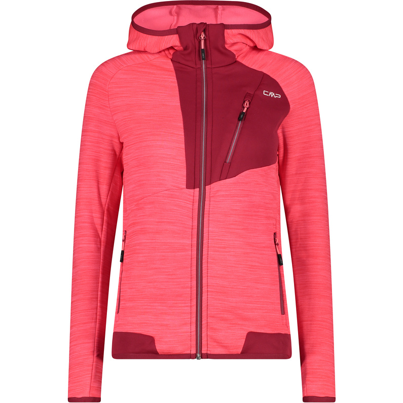CMP Damen Hoodie Jacke - Atmungsaktive Kapuzenjacke Für Trekking & Outdoor