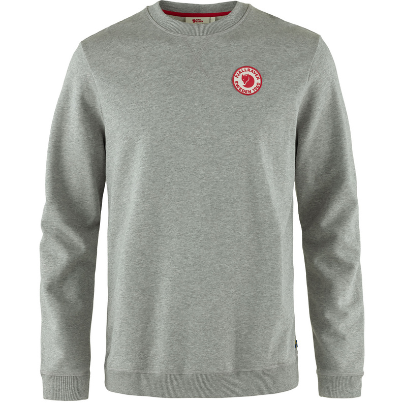 FJÄLLRÄVEN 1960 Logo Badge Crew Sweat Black - Ter Produktbild-Vorschau 2