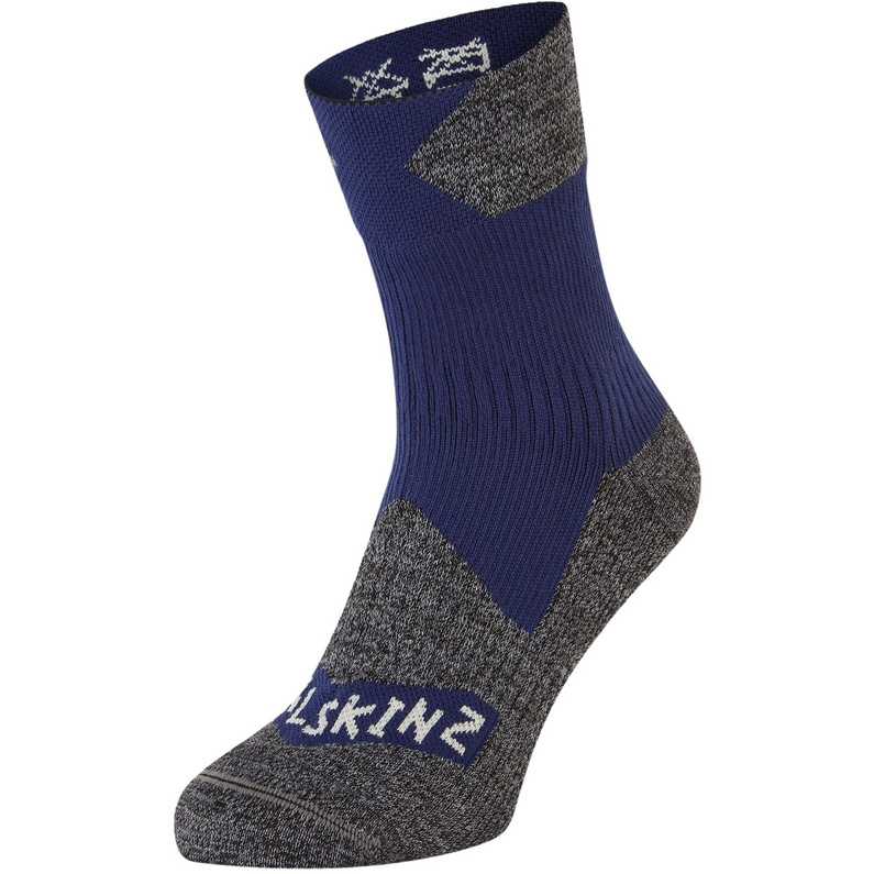 Chaussettes Imperméables SEALSKINZ Bircham - Mérinos, 100% étanches, Respirantes - Unisexe, 4 Couleurs - 2