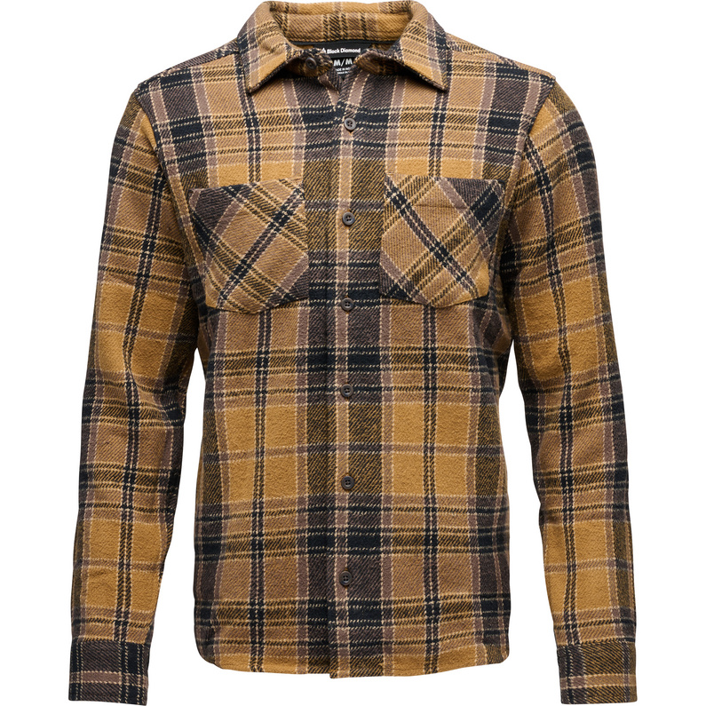 Camicia Uomo in Flanella Di 100% Cotone. Tinta Unita e