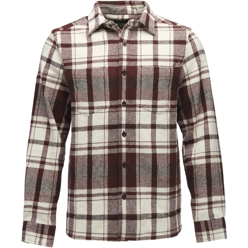 Cromoncent Camicia Flanella Pesante Uomo Nera Maniche Lunghe Taglie Forti Fino A 3XL