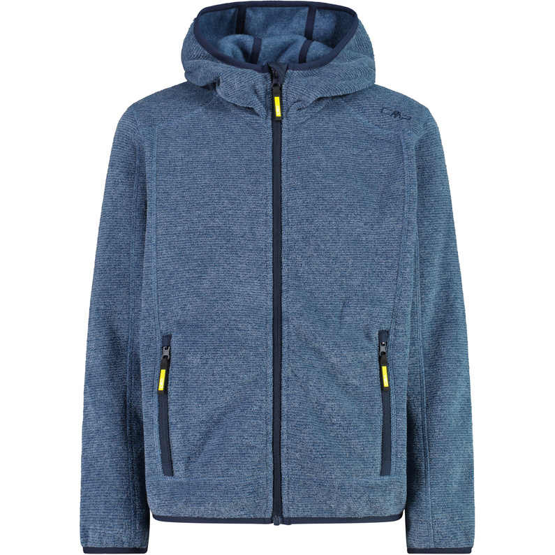 Giacca Bambino CMP In Pile Caldo Con Cappuccio - Bluestone Ideale Per Montagna E Scuola - Foto 10