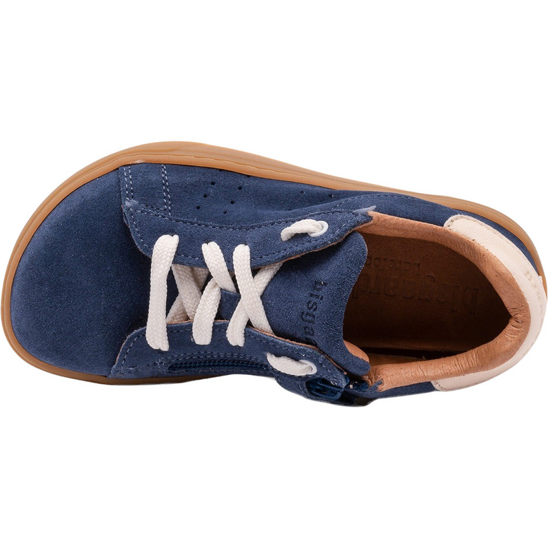Bisgaard Unisex-Kinderschuhe „Ray Sneaker“ – Aus Leder, Mit TPU-Verschluss, Flache Sohle