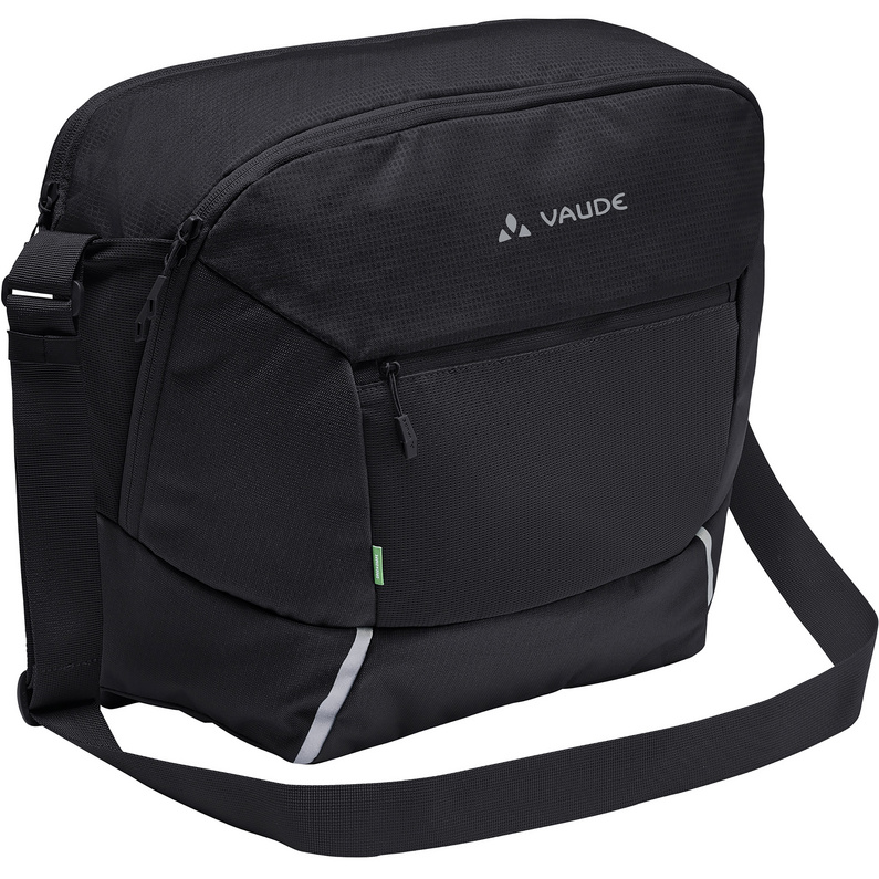 Sacoche De Vélo VAUDE Cycle Messenger L - 20 Litres - Compartiment Ordinateur 15,6" - Étanche, Système De Montage QMR - Pour Vélotaf Et Ville