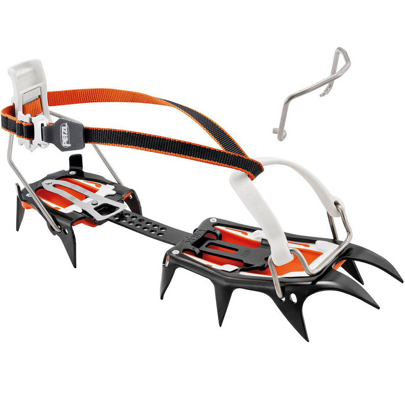 Petzl Ultralight crampon bag, ongekend compacte stijgijzertas Petzl Ultralight crampon bag, ongekend compacte stijgijzertas