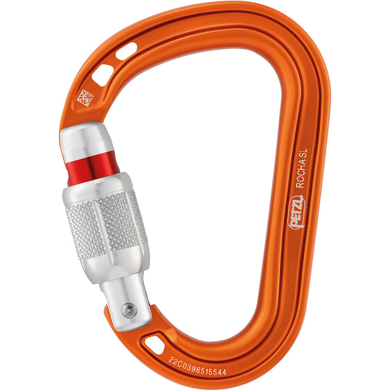 Petzl Rocha Screw-Lock — kleiner HMS-Karabiner