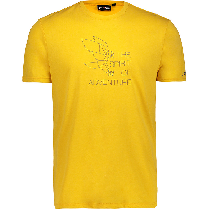 CMP T-Shirt da Uomo in Jersey 100% Cotone