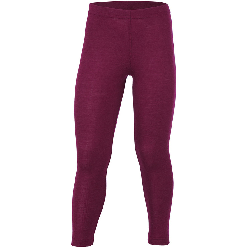 Leggings Per Bambini In Lana E Seta - Morbidi, Termici, Vita Alta, Per Tutte Le Stagioni