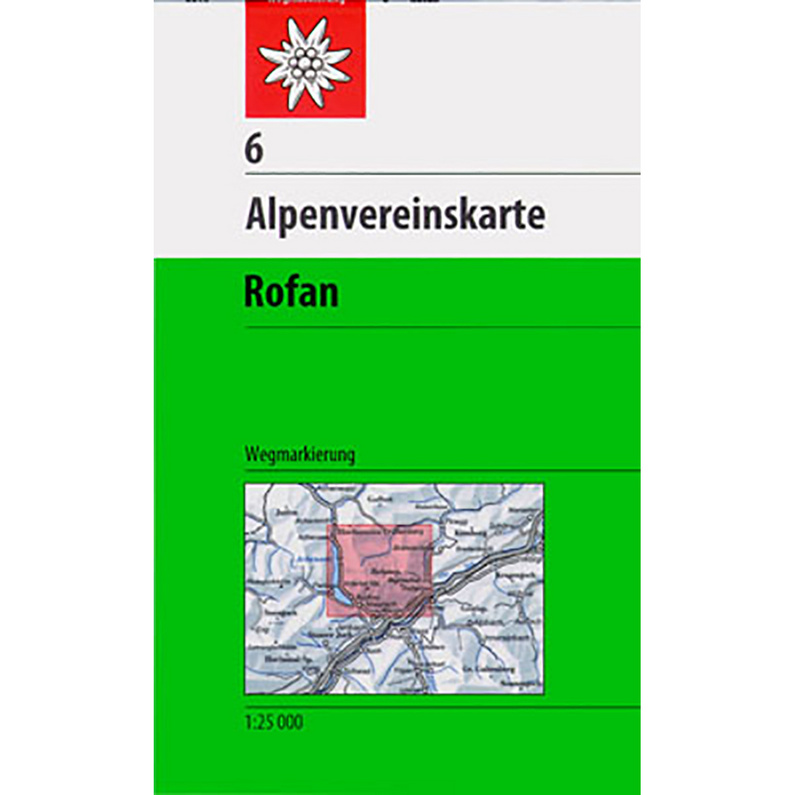 DAV AV-Karte 6 Rofan kaufen | Bergzeit