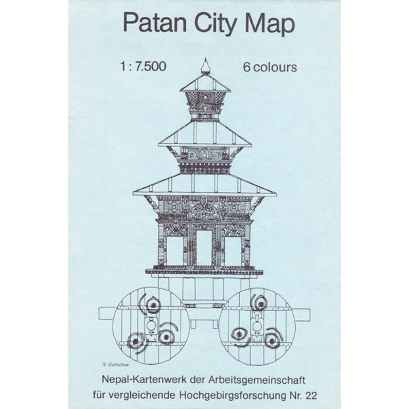 Nelles Map Patan City Map #22 | Buy online | Bergzeit Outdoor Shop