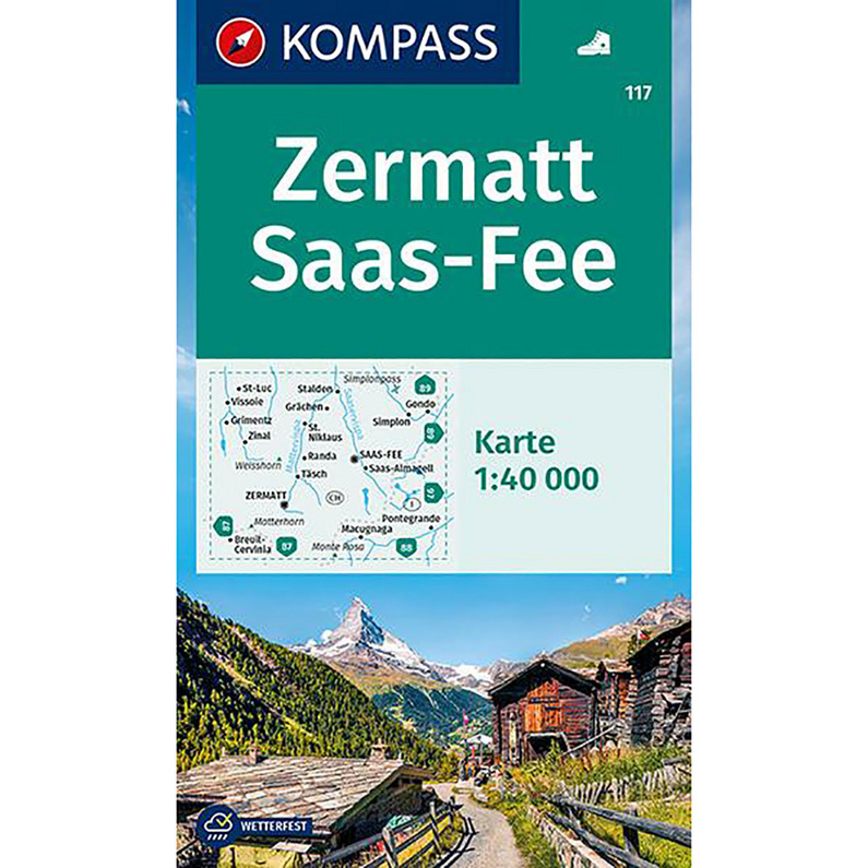 Kompass Verlag Wk Zermatt Saas Fee Kaufen Bergzeit