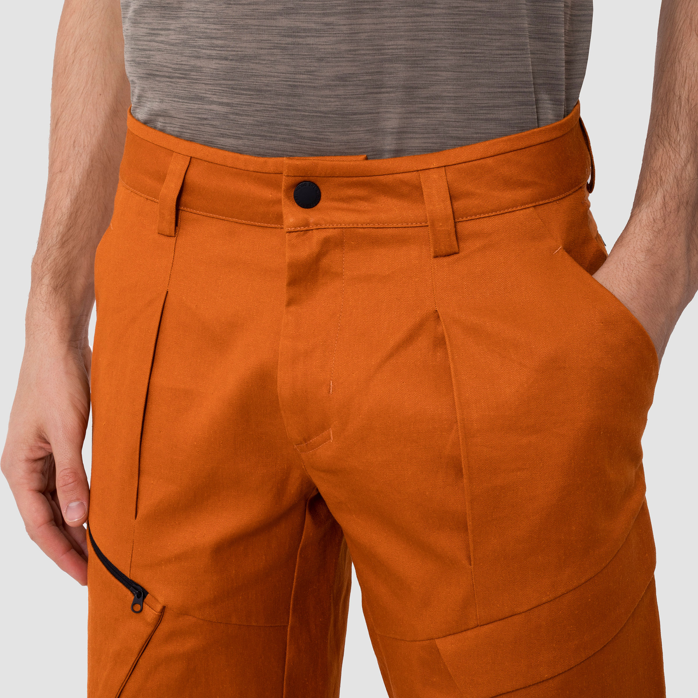 Salewa Herren Puez Hemp M Cargo Shorts – Bequeme Freizeit- Und Sportshorts Aus Hanfmischung, In Braun