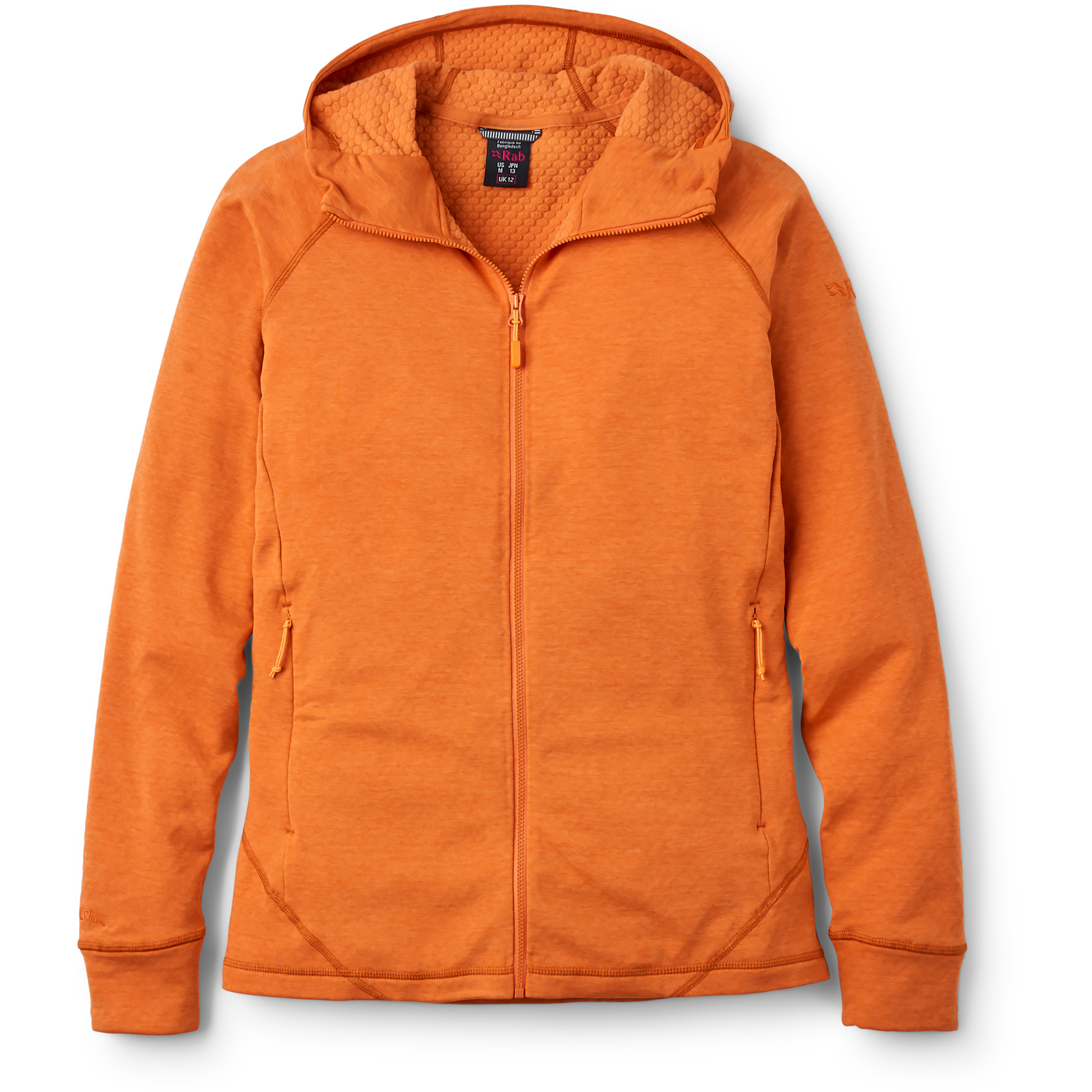 Veste Polaire Femme Salewa Orange Taille M - Randonnée, Extérieur, Très Bon état, Lavée Et Prête à Porter