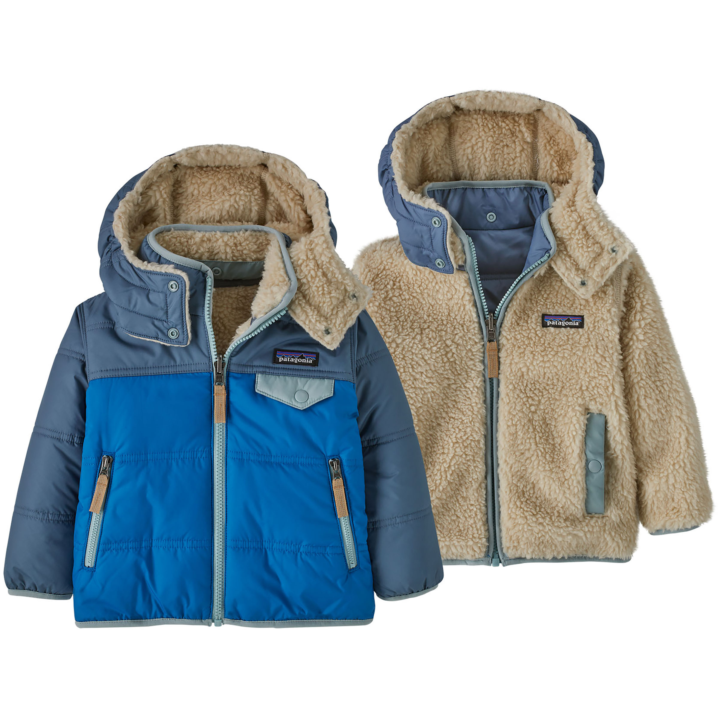 Patagonia Kinderen Baby Reversible Tribbles Hoodie Jas kopen
