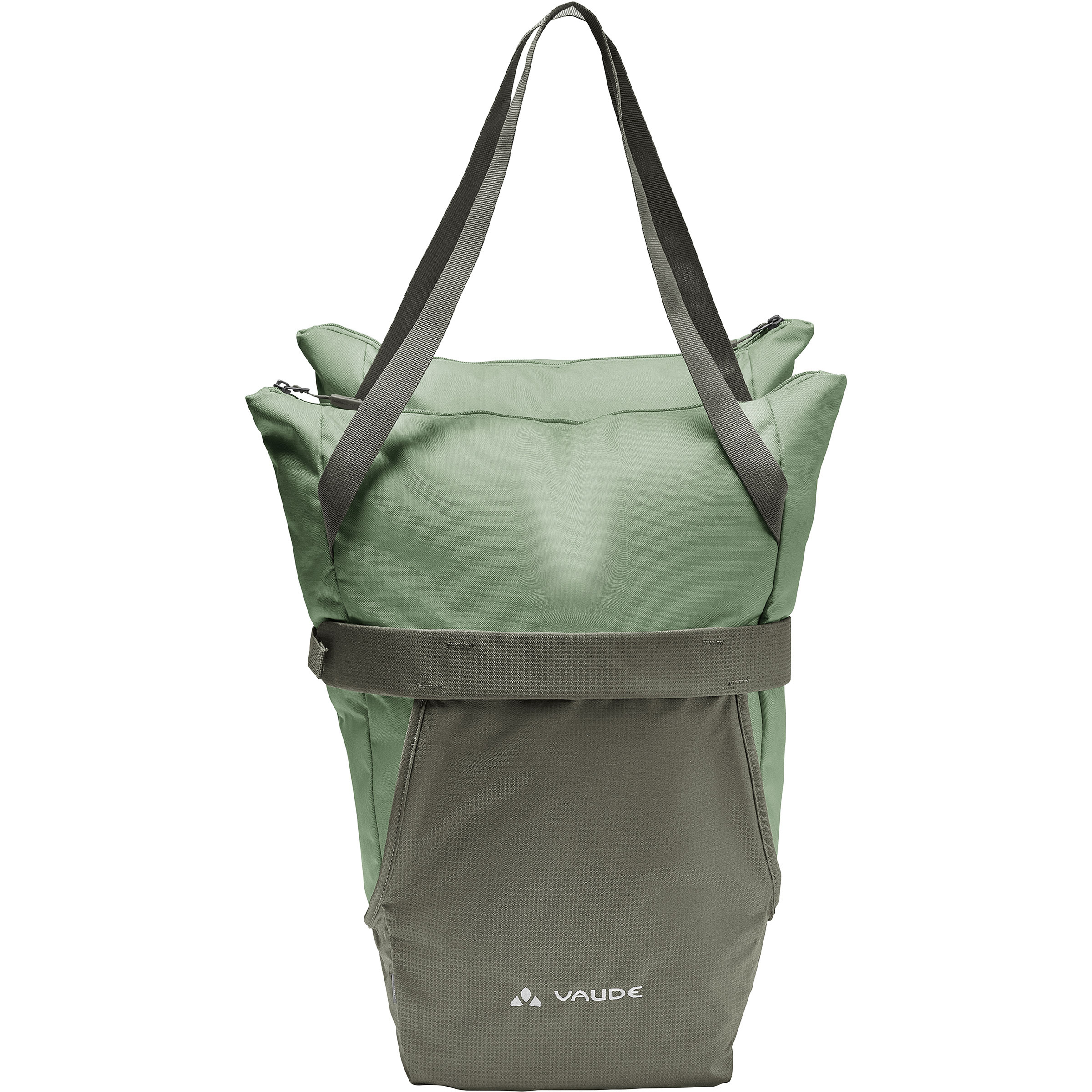 Sacoche De Vélo VAUDE TwinShopper - Rouge, 44L, Système Fixation Rapide Au Porte-bagages