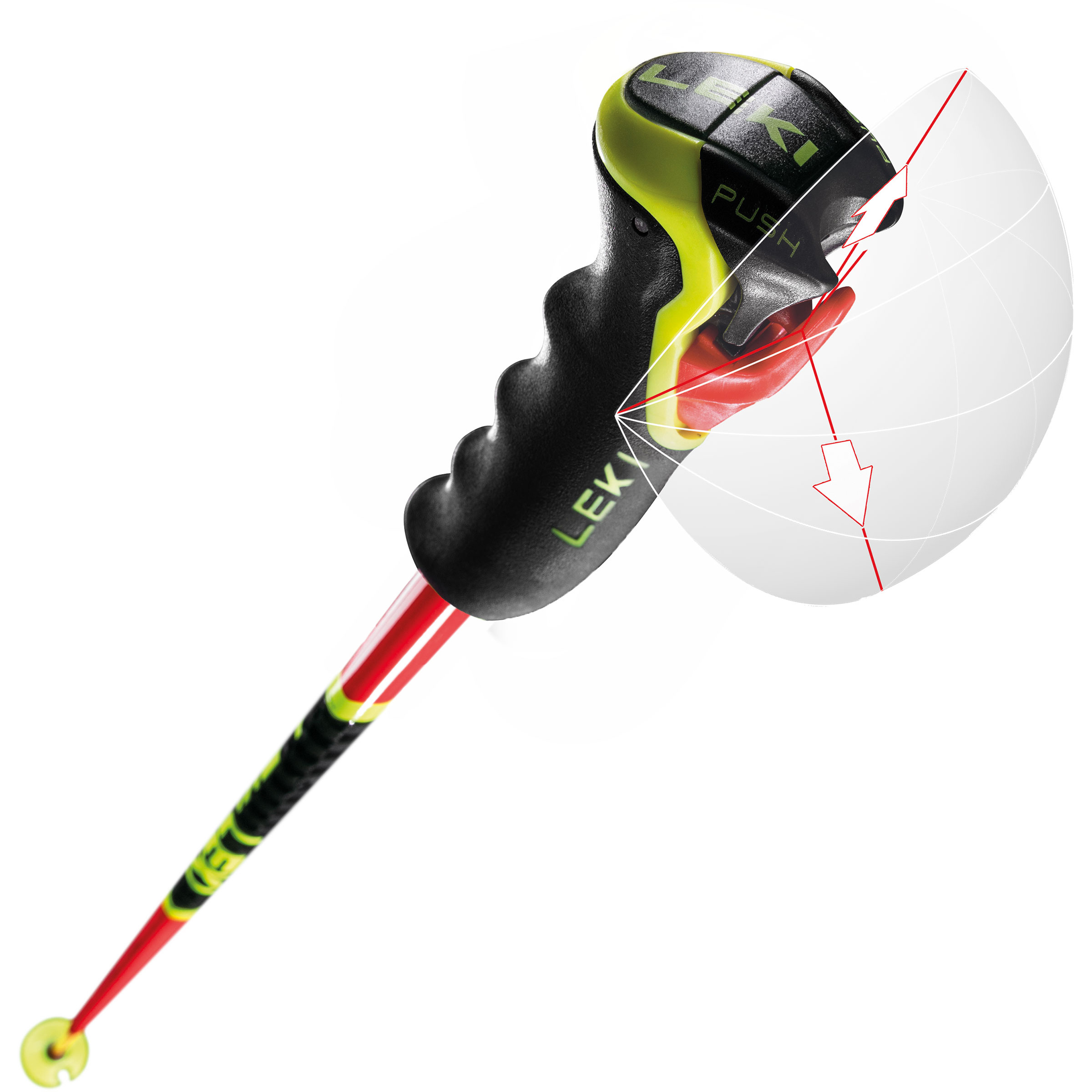 Leki Venom GS 3D Skistokken kopen | Bergzeit
