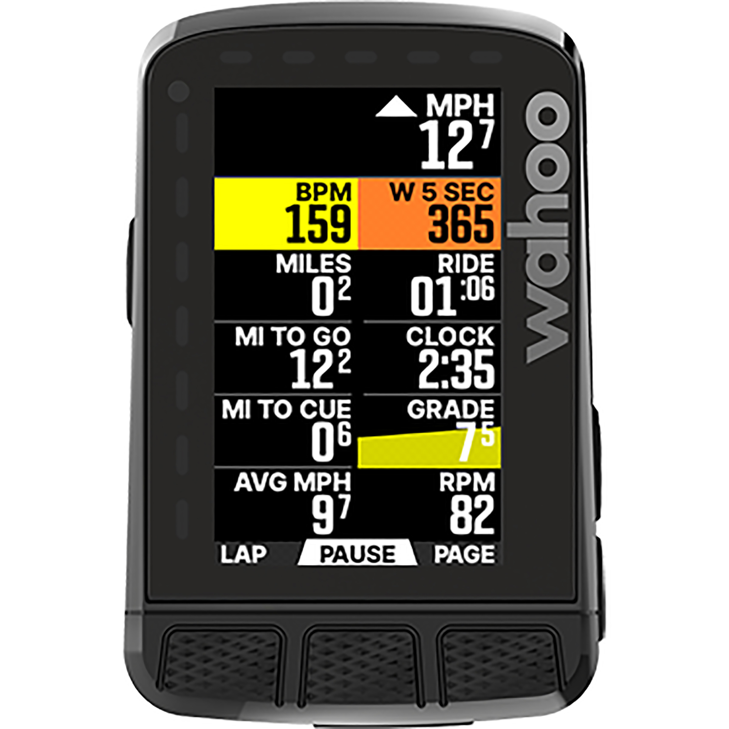 Wahoo ELEMNT GPS Bike Computer 本体 Wahoo Fitness Elemnt Roam V2 Bike Computer | Buy online | Bergzeit