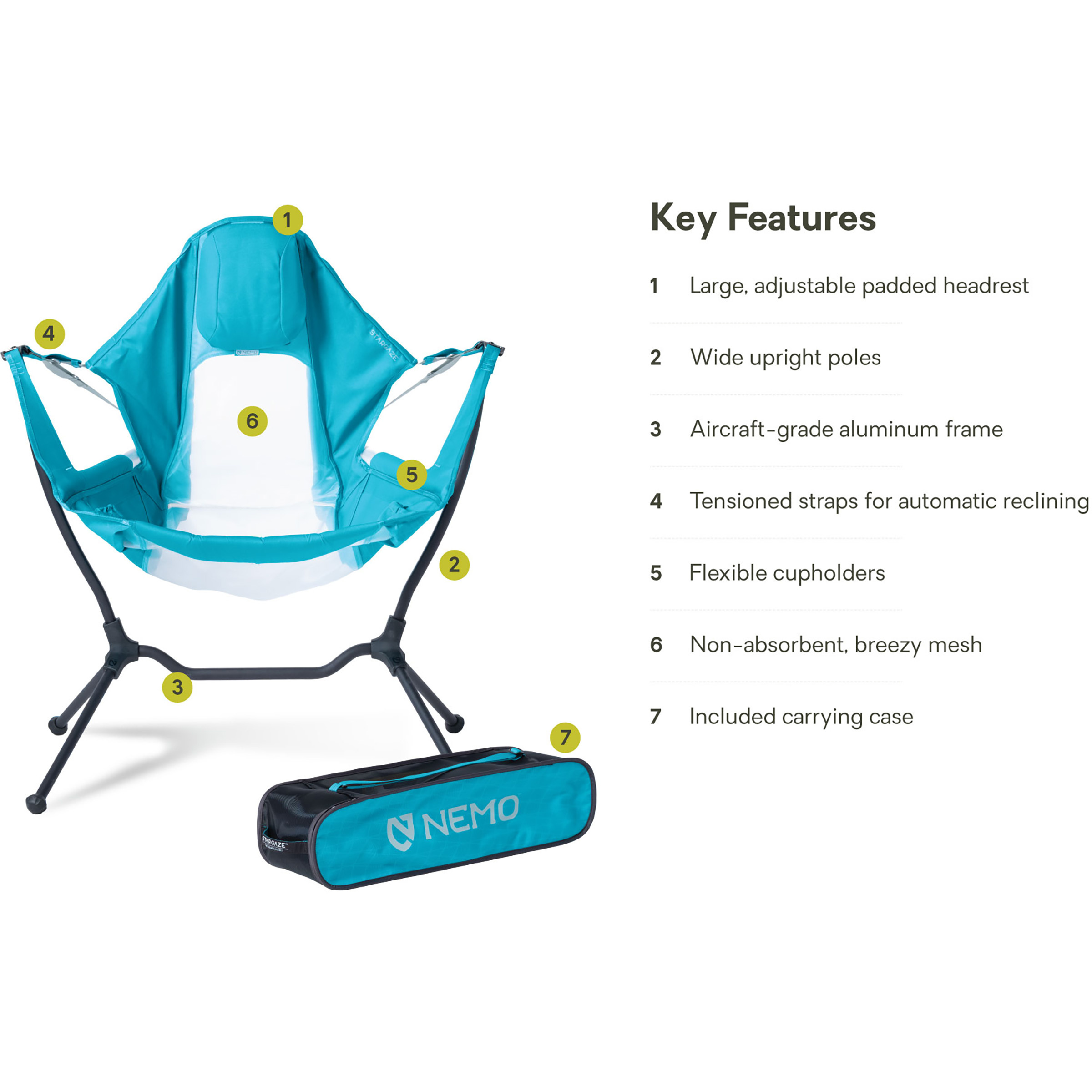 Nemo Equipment Stargaze Campingstuhl kaufen | Bergzeit