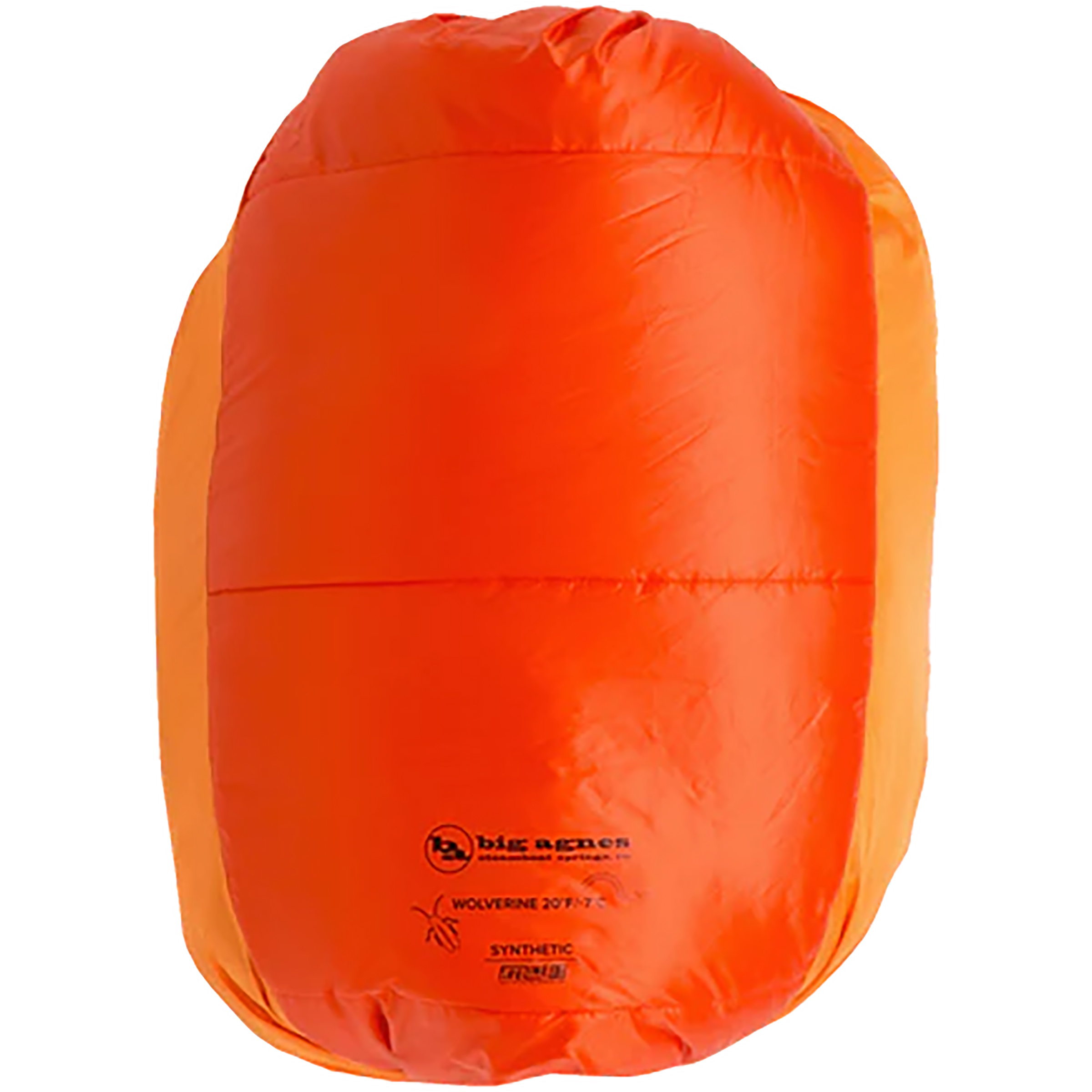 Big Agnes Superleichter Schlafsack-Kompressor, Grau, L/XL – Kompressionsgurt Zum Packen