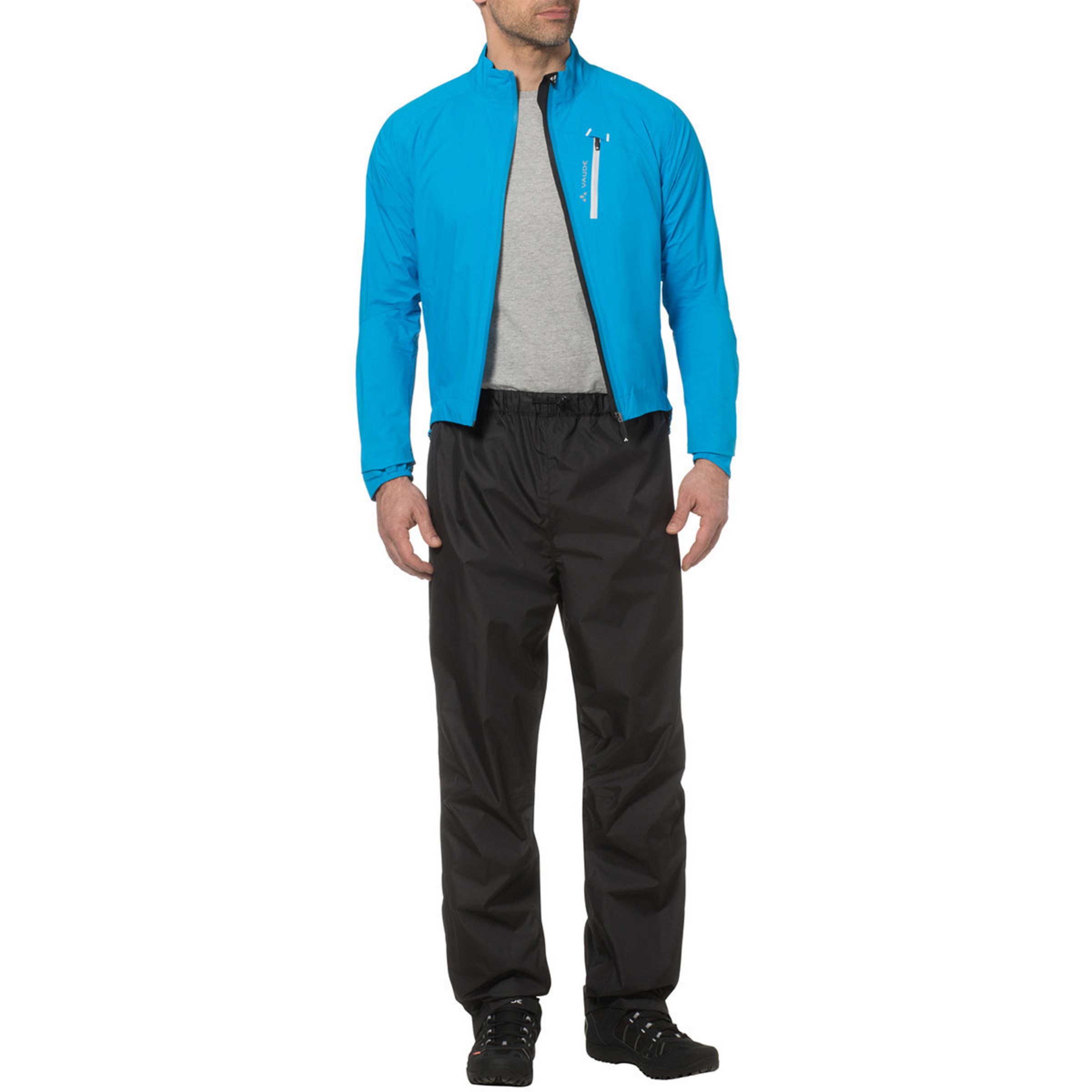 Pantaloni Impermeabili Da Uomo VAUDE Fluid II - Ideali Per Ciclismo E Pioggia - Foto 4