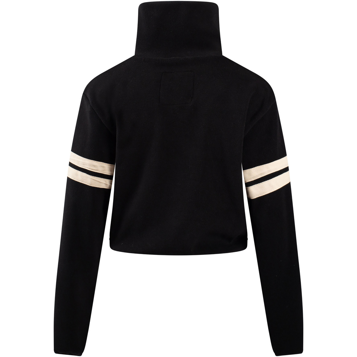 Eivy 衣服 PEG CROPPED - Fleece jumper Peg Zip Cropped Fleece - Black