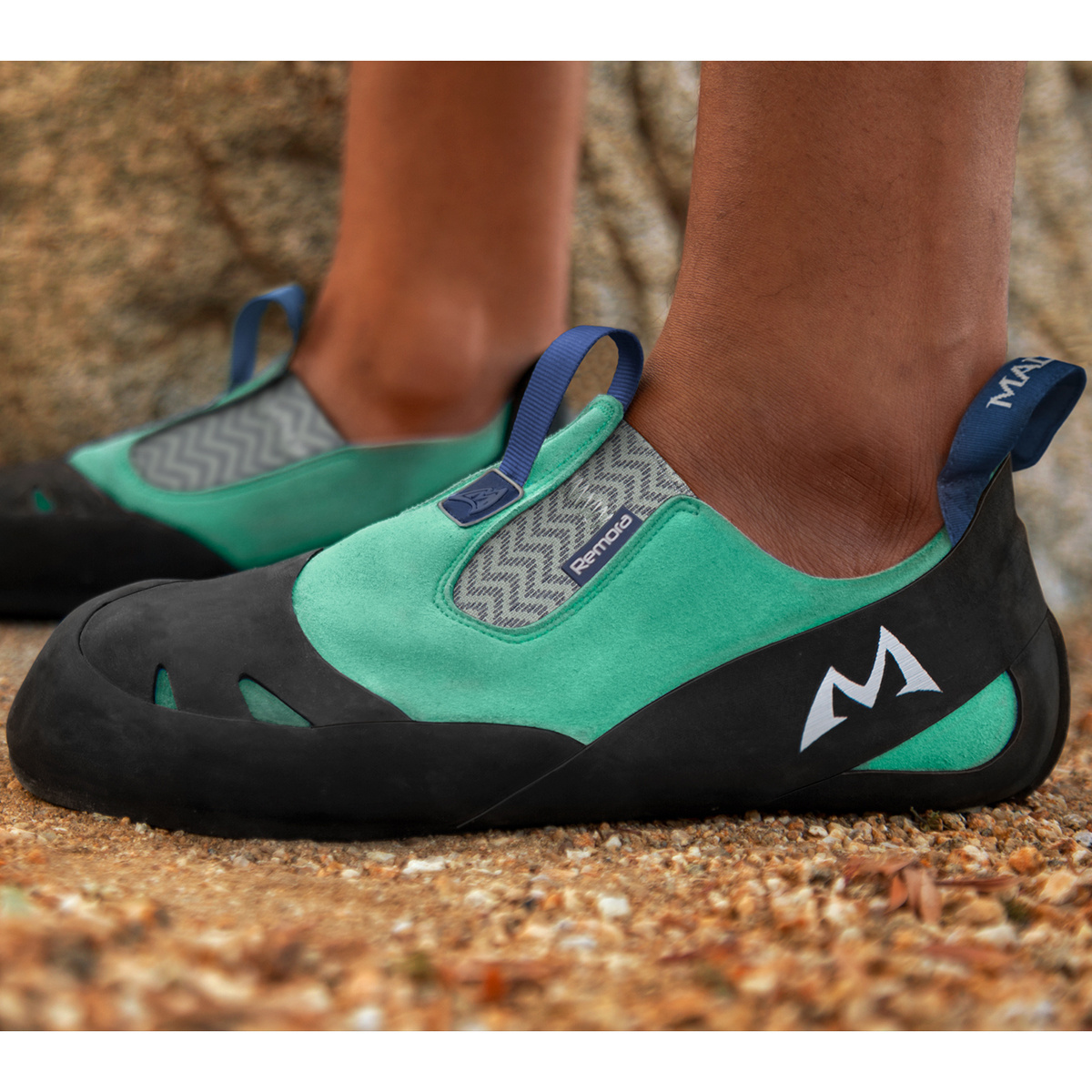 Mad Rock Remora LV Climbing Shoe - Mint/Black/Blue