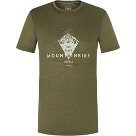 Kurzärmeliges Merino T-Shirt für Herren